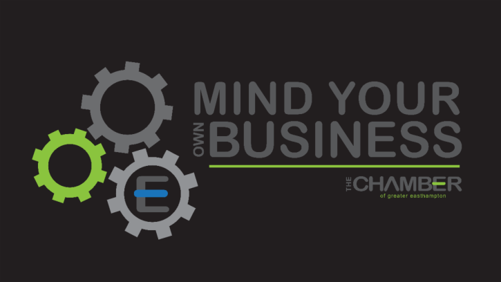 Gen Brough chats with the Greater Easthampton Chamber of Commerce photo